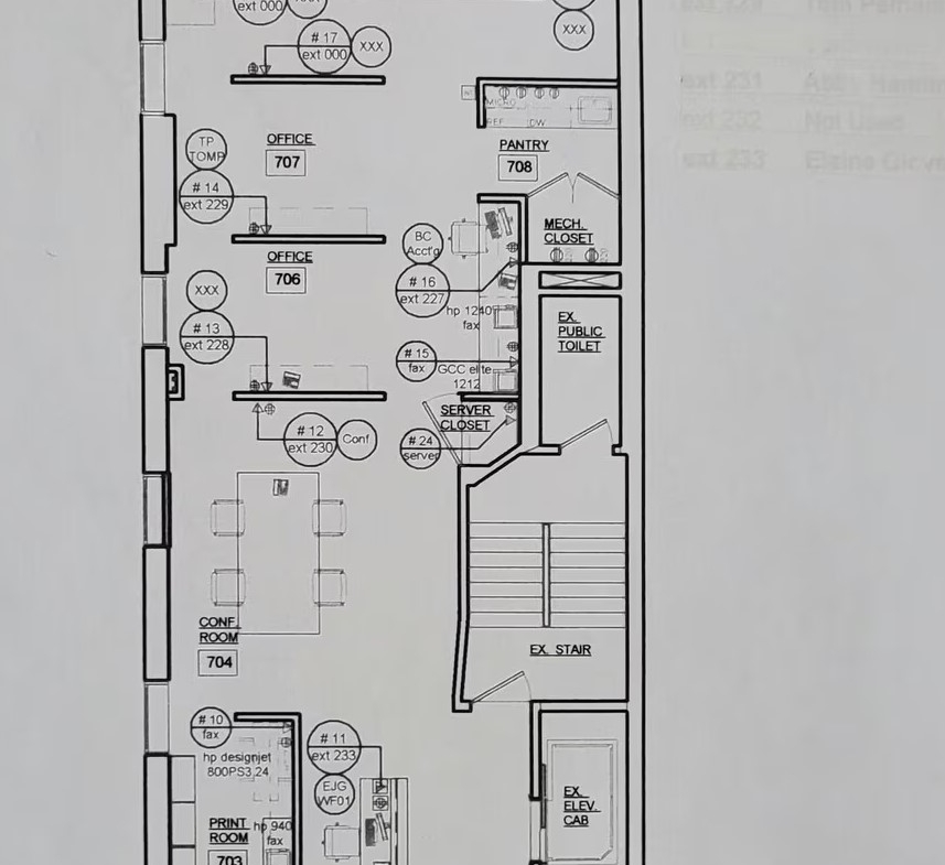 E 49th St, Grand Central, Fully Furnished Office Space For Rent 2,550 SF