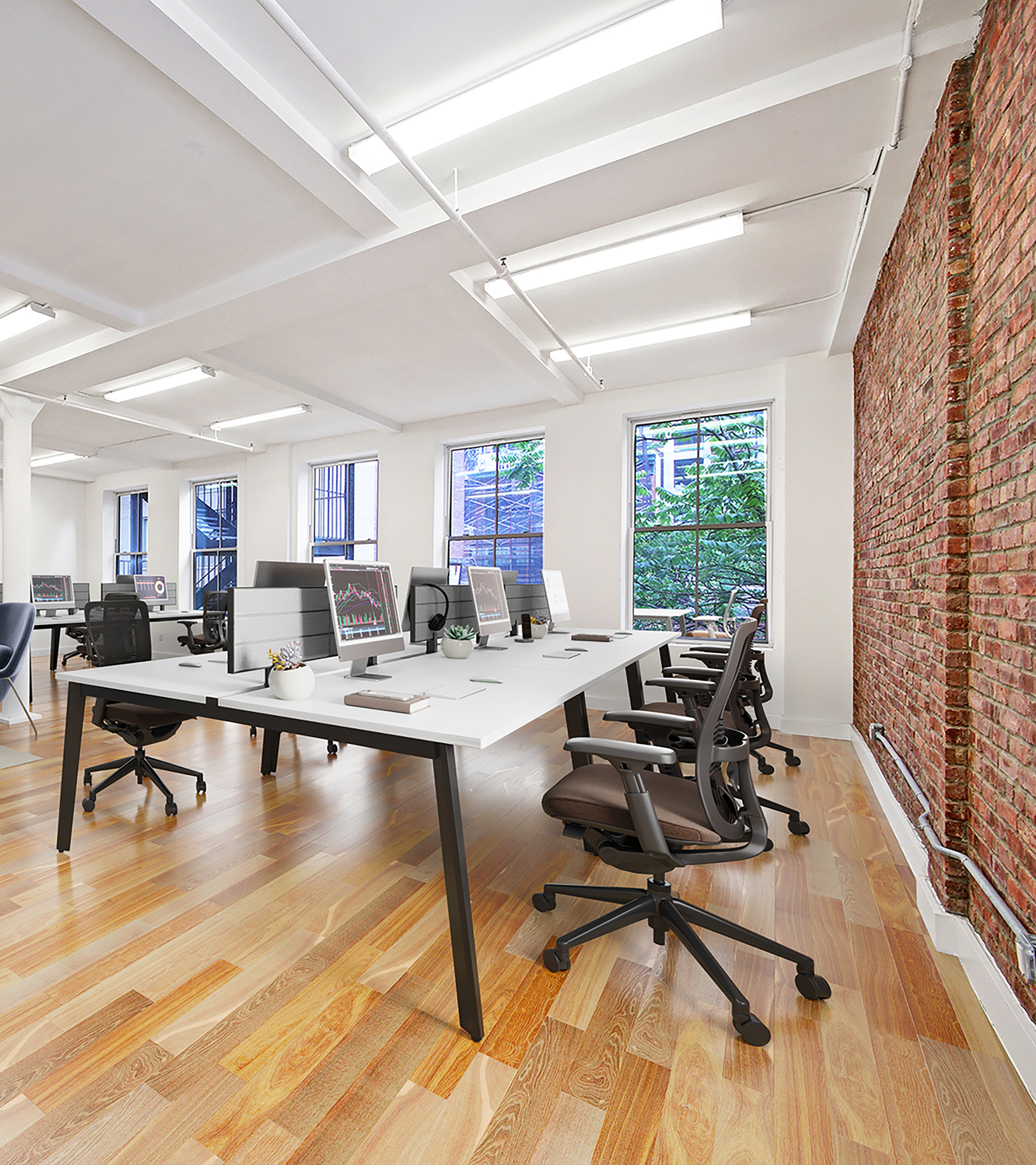 Chelsea NYC, W 27th St, Furnished Office Space For Rent, 2100 SF, $39 per SF