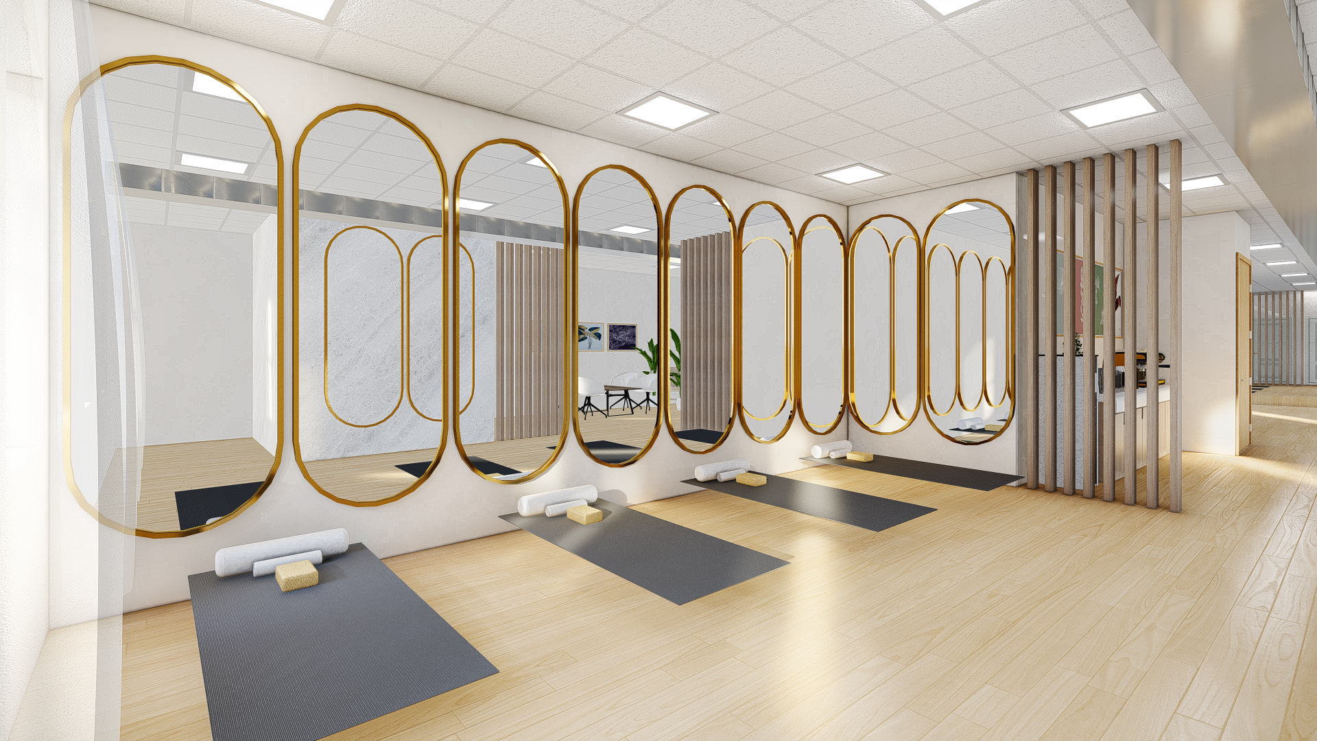 Plaza District, E 58th St, Gym Fitness Space For Lease 2,450 SF