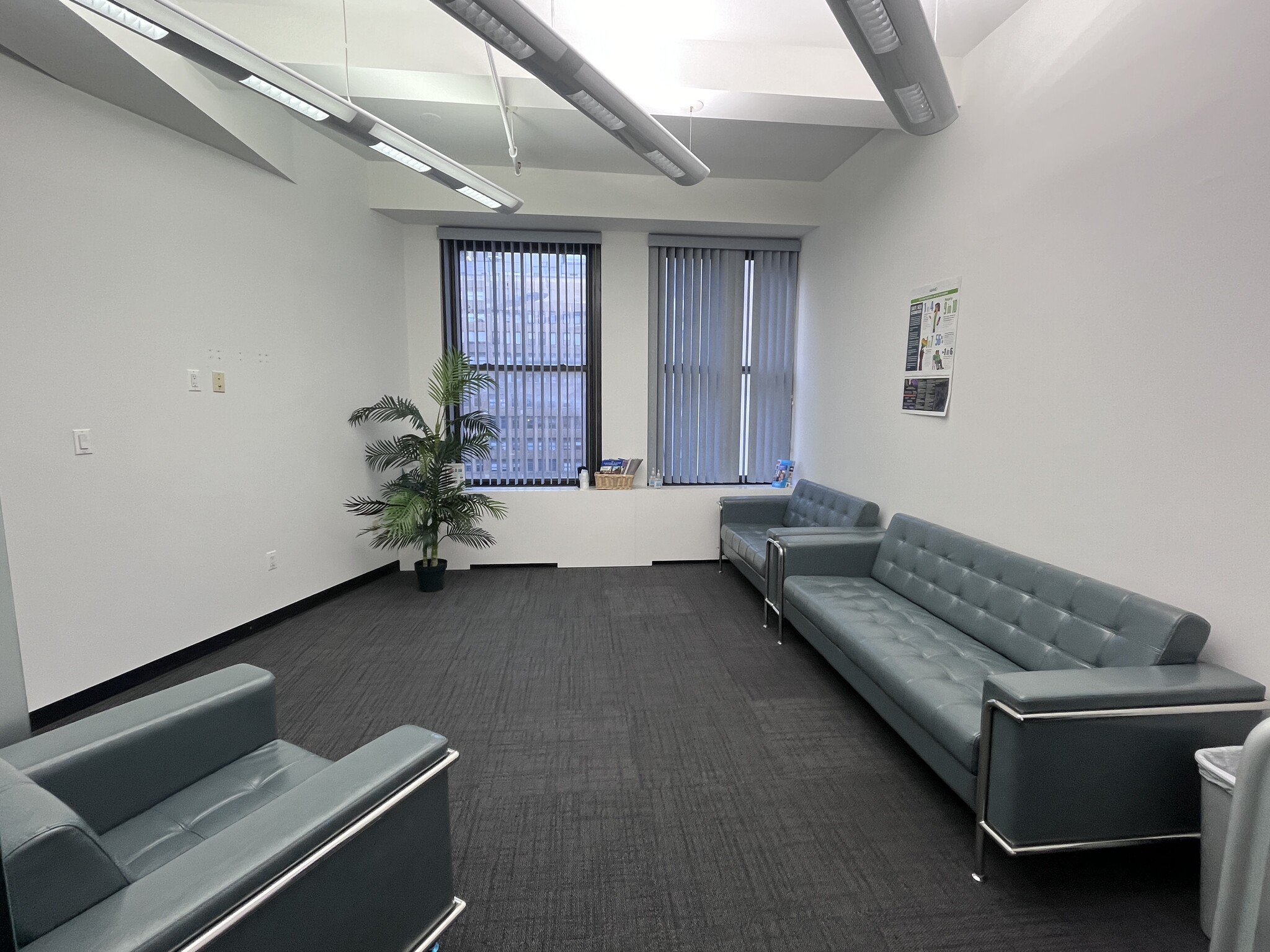 W 46th St, Times Square, Office/Medical Space For Lease/Sublease 1,200 - 5,600 SF Built and Furnished