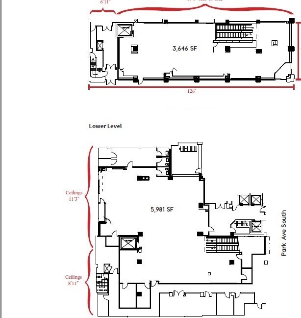Park Ave S, Flatiron District, Retail Space For Sublease 5,900 SF
