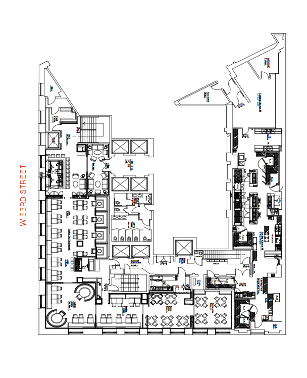 Columbus Circle, W 63rd St, Retail/Restaurant Space For Lease 6,300 SF