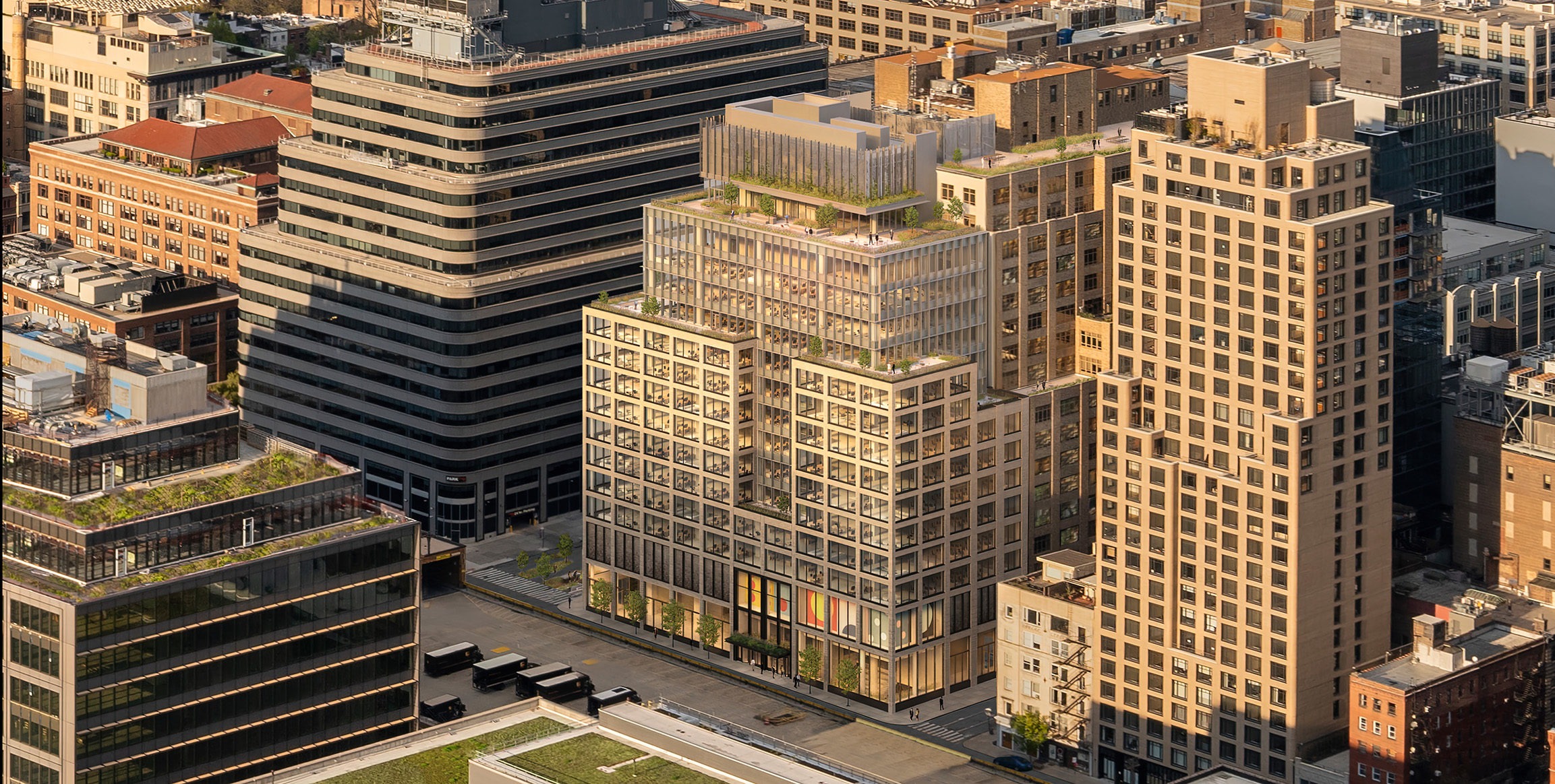555 Greenwich St, New York, NY, Class A Office Building