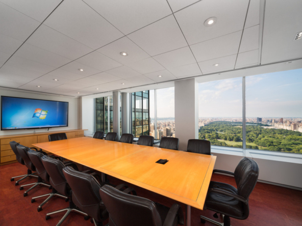 7th Ave, Columbus Circle, Furnished Prebuilt Office Space For Rent 6,300 - 15,500 SF