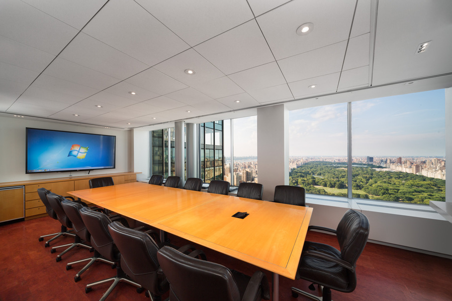7th Ave, Columbus Circle, Furnished Prebuilt Office Space For Rent 6,300 - 15,500 SF