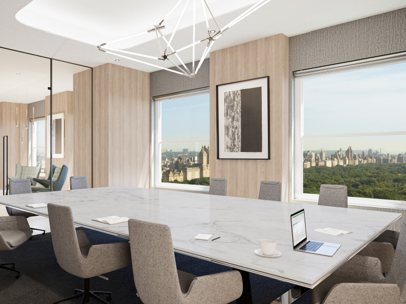 Fifth Ave, Plaza District, Fully Built & Furnished Office Space For Sublease 4,100 - 9,600 SF