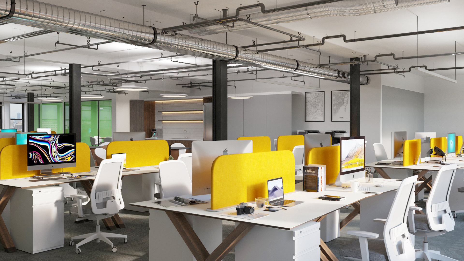 West 45th St, Times Square, Fully Built & Furnished Office Space For Lease 1,100 - 8,700 SF