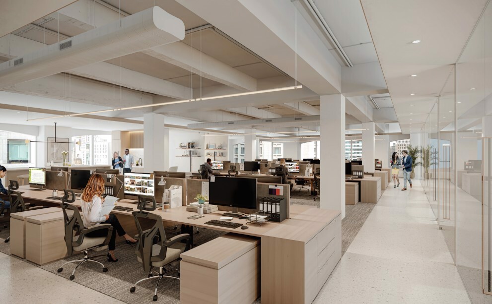 Park Avenue, NYC, Fully Built Office Space For Lease 4,300 - 10,700 SF