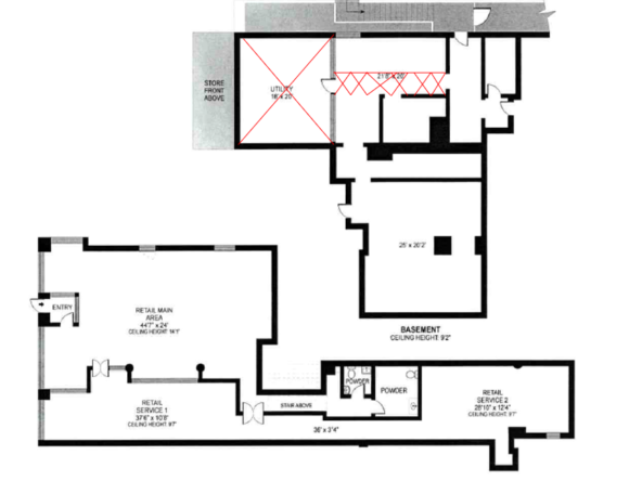 9th Avenue, Chelsea, Retail/Restaurant Space For Lease 1,750 SF