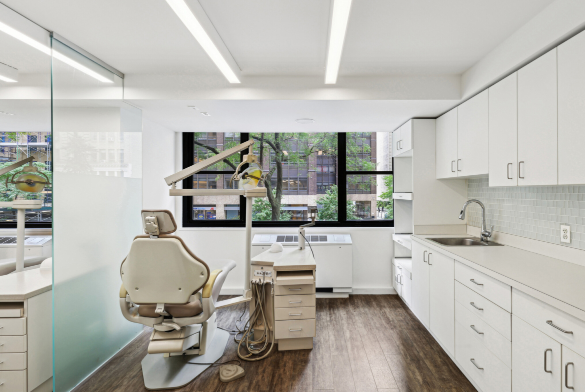 West 57th Street, Columbus Circle, Fully Built Dental/Medical Office Space For Rent 1,350 - 1,800 SF
