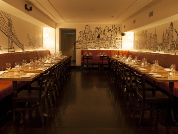 W 9th St, Greenwich Village, Fully Built-Out Retail/Restaurant Space For Rent 5,100 SF