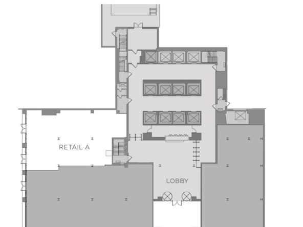 Plaza District, Third Ave, Retail/Restaurant Space For Lease 2,600 SF