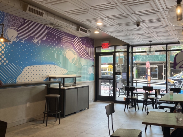 E 23rd St, Flatiron District, Fully Built-Out Retail/Restaurant Space For Rent 2,150 SF