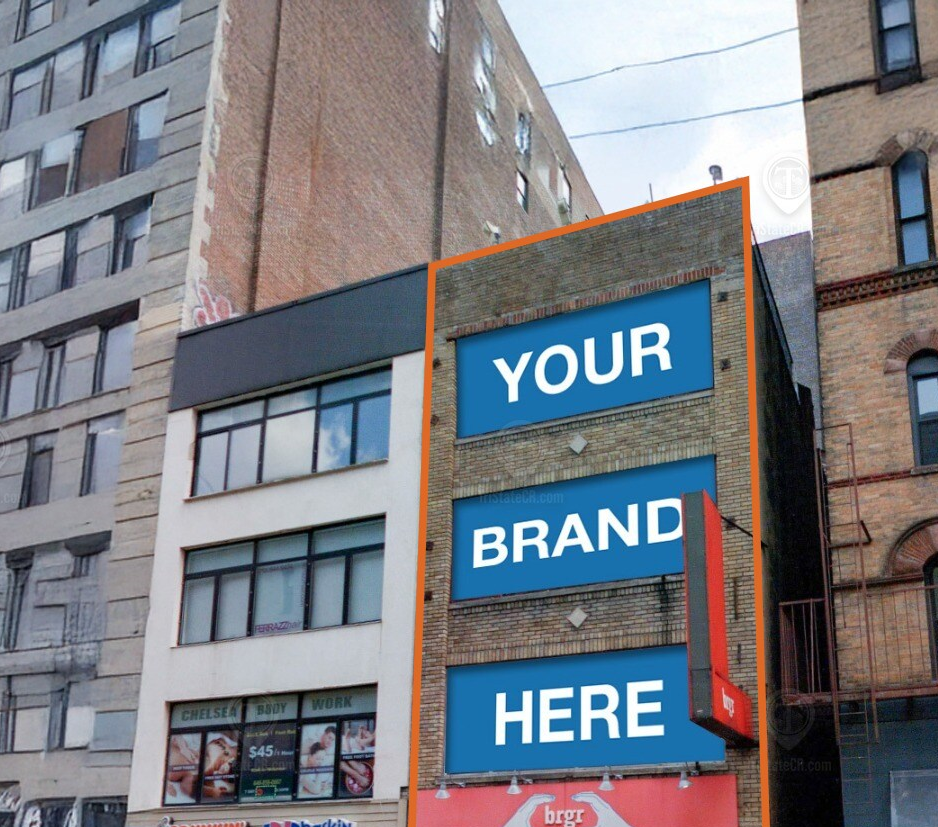 Seventh Ave, Chelsea, Retail/Restaurant Space For Rent 2,050 SF