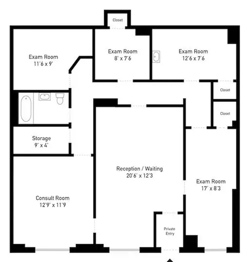 Murray Hill, Lexington Ave, Medical Office Space For Lease 1,400 SF