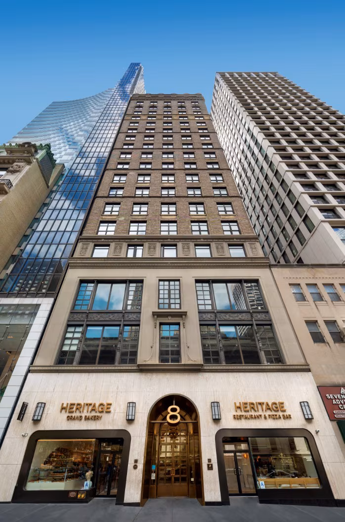 8 W 40th St, New York, NY, Bryant Park, Class B Office Building For Rent