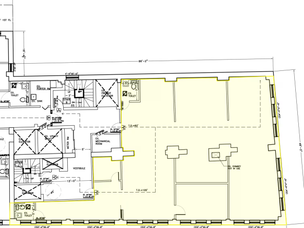 Lafayette St, City Hall, Partially Built Out Office Space For Lease 4,050 SF