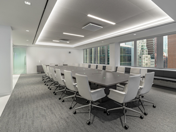 Plaza District, Park Ave, Fully Built-Out Office Space For Rent 3,550 - 3,900 SF