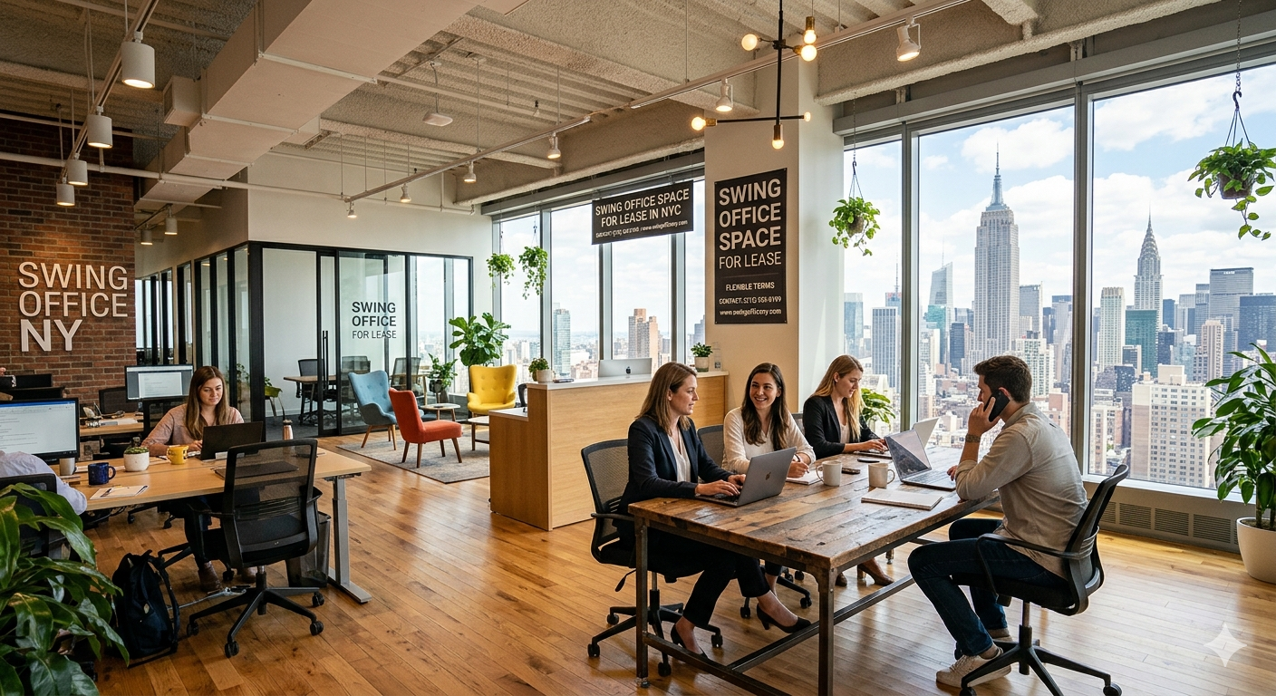 Swing Space in Commercial Real Estate: Why Temporary Office Solutions Matter