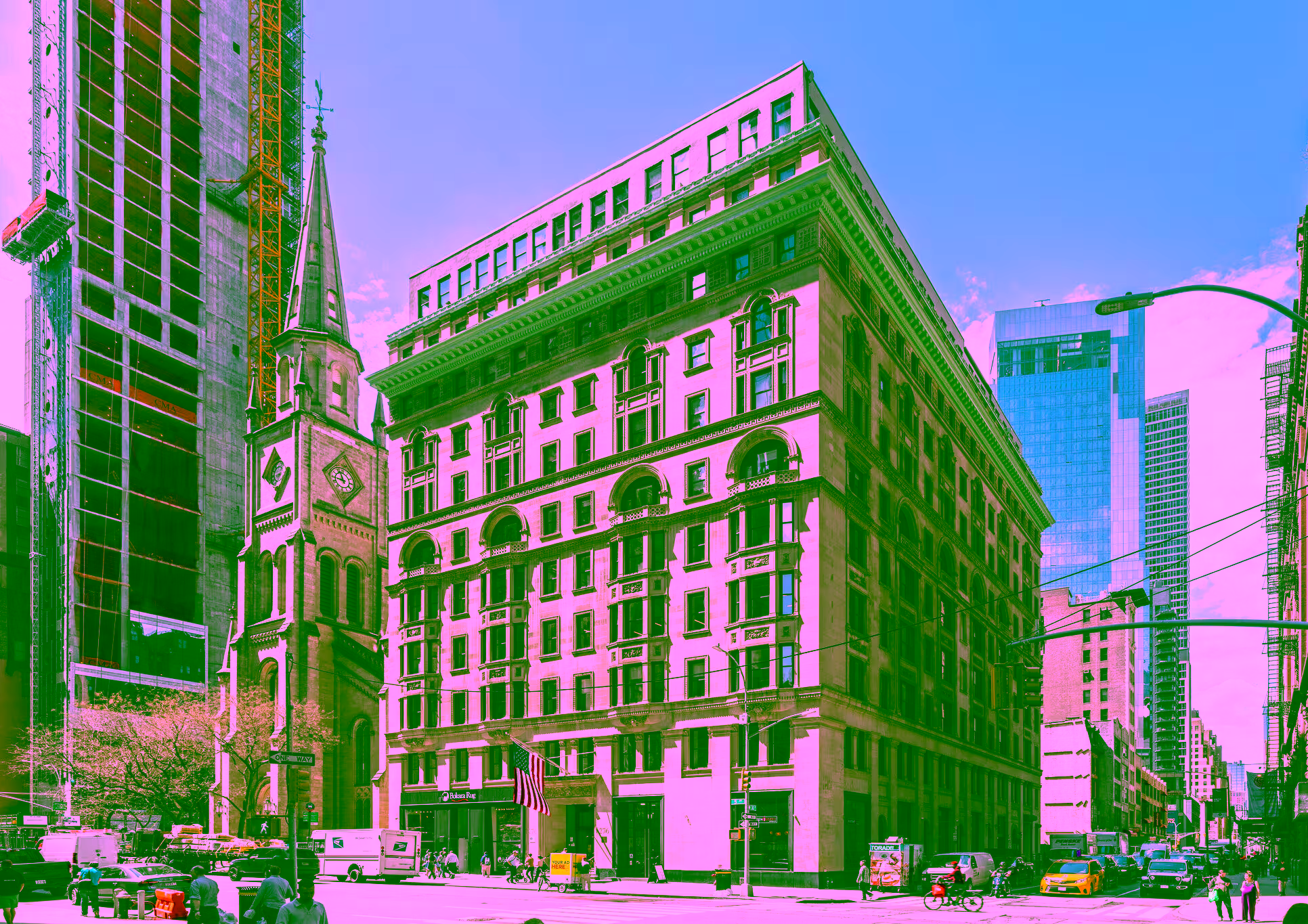Chelsea, Fifth Ave, Fully Furnished Office Space For Rent 1,900 SF