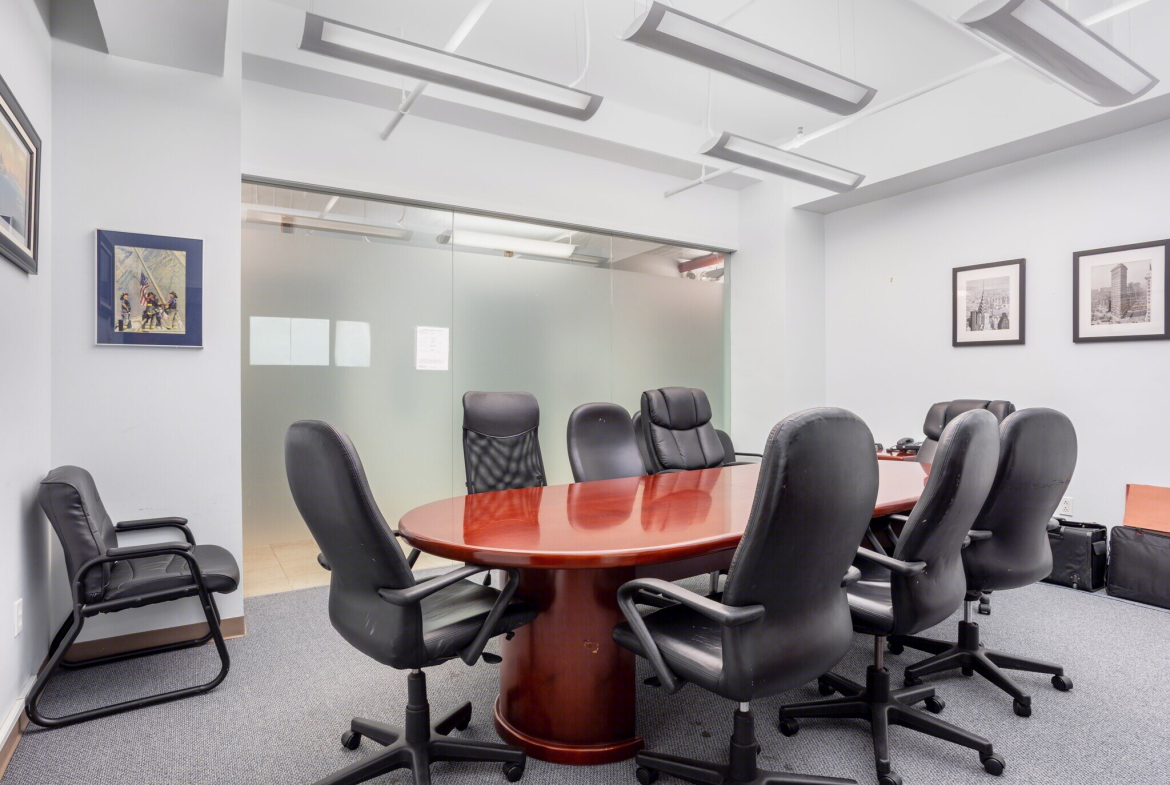 Eighth Ave, Penn Station, Fully Built-Out Office Space For Rent 1,100 - 5,800 SF
