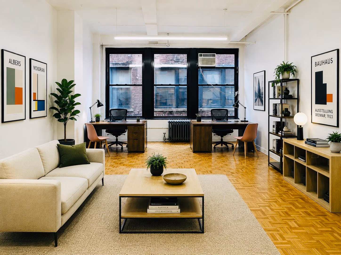 W 38th St, Garment District, Fully Built-Out Office Space For Rent 950 SF